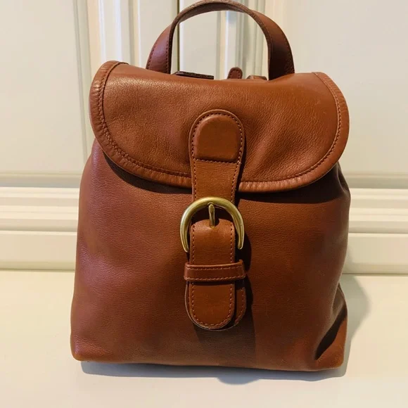 Coach | Bags | Vtg Coach 452 British Tan Leather Backpack